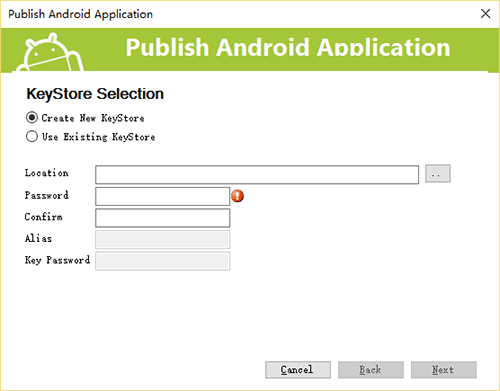 Publish Android APP