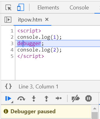 JavaScript  debugger ʹ